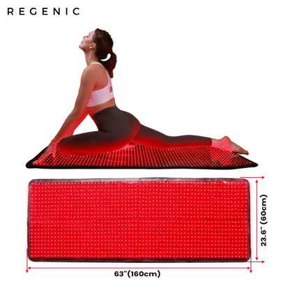 Regenic™ Infrared & Red Light Yoga Mat (Gen IV) – For Recovery & Flow