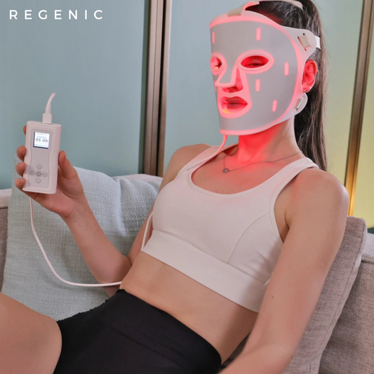 Regenic™ Quad-Chip Red light LED Face Mask – Next Gen Series