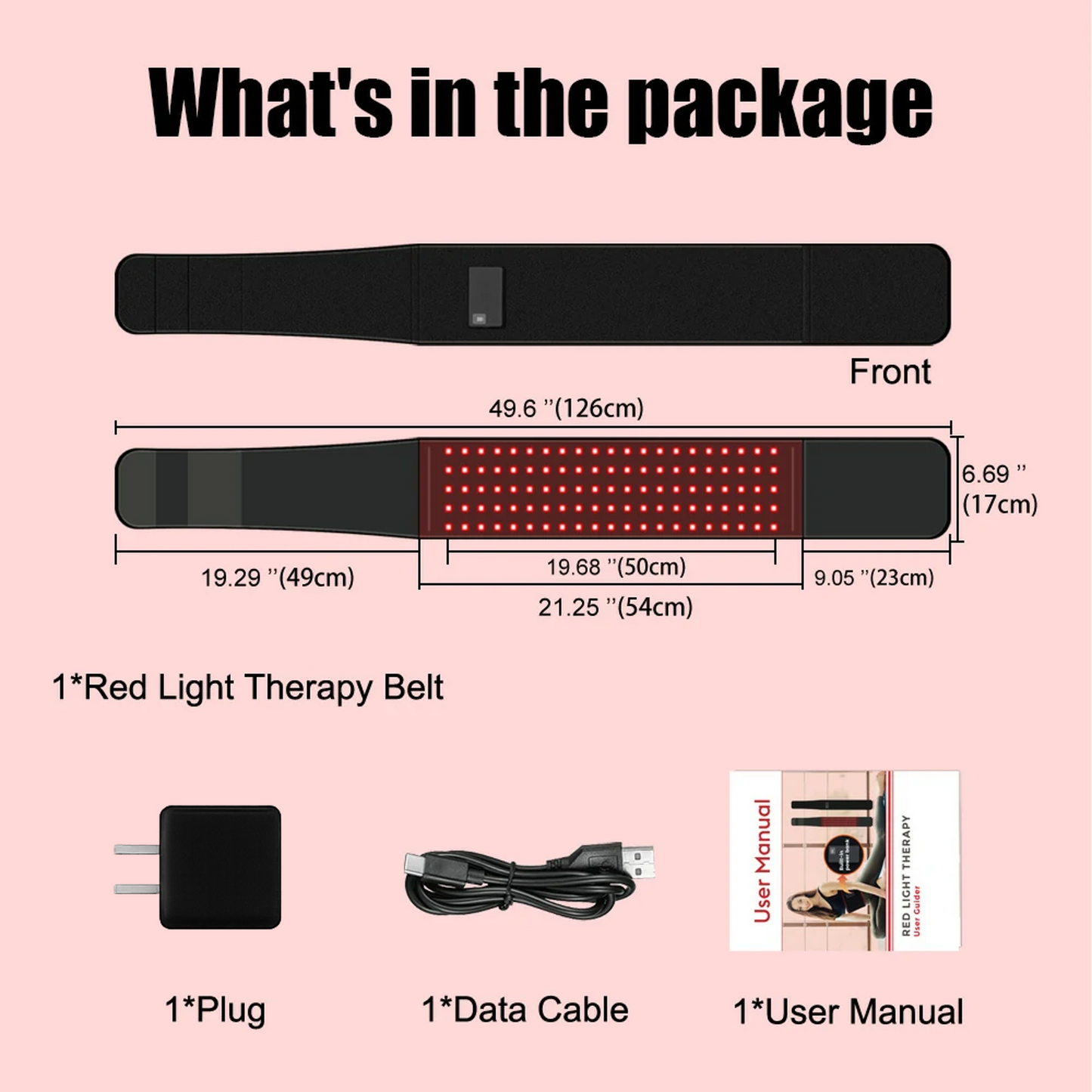 Regenic™ Red Light Belt – Portable Wellness Support